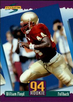 William Floyd San Francisco 49ers 1994 Score NFL Rookie Card #289